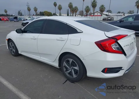 2019 Honda Civic Lx из США, поврежденный, VIN 2HGFC2F66KH592268